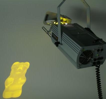 Werbeprojektion für Boden und Wand - Theater Projector