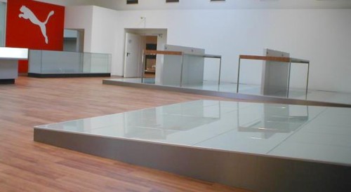 Stiers Glaspodest bei Puma Studio Nrnberg