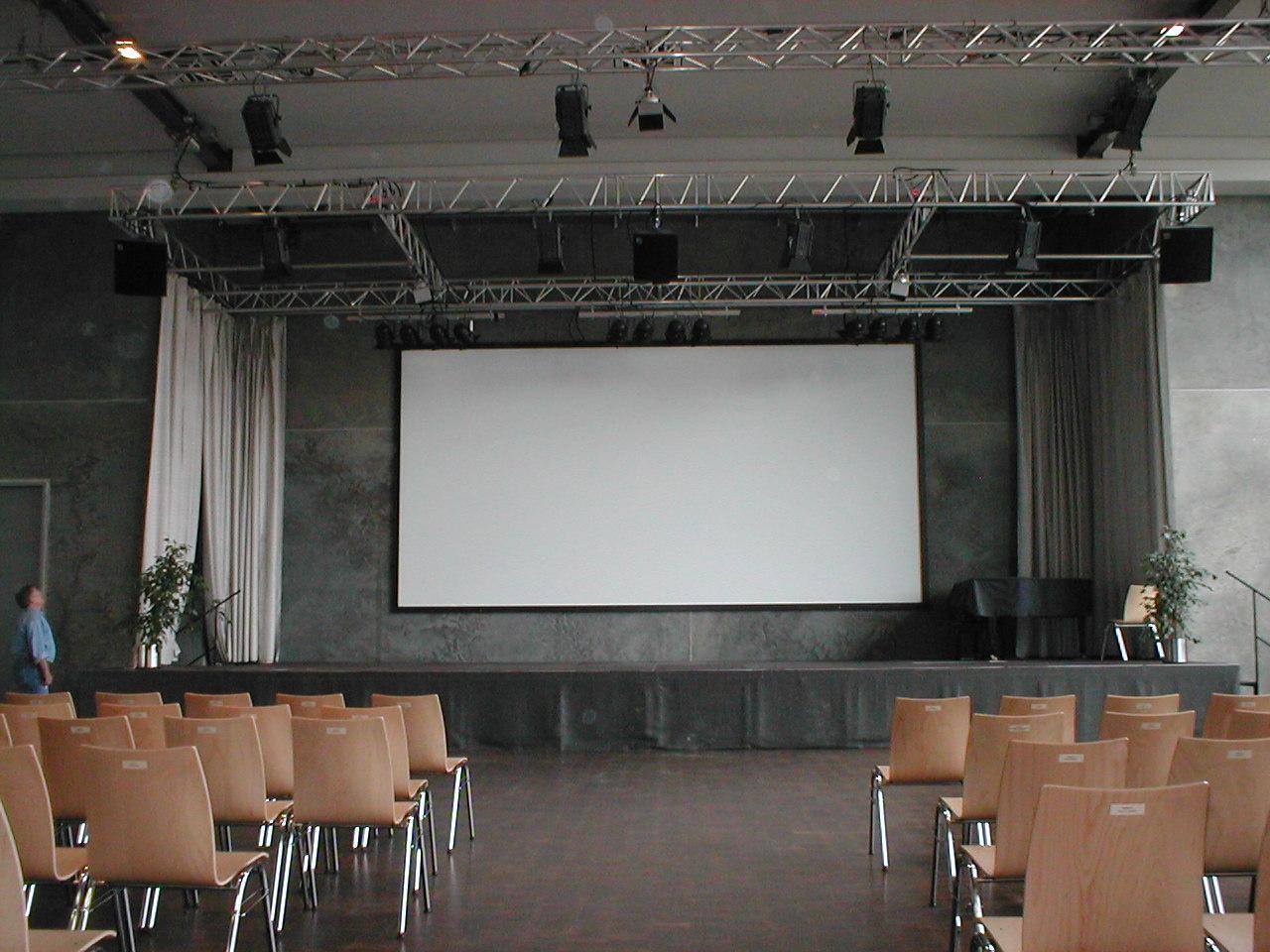 Gemeinde Bürgerhaus Rahmenleinwand