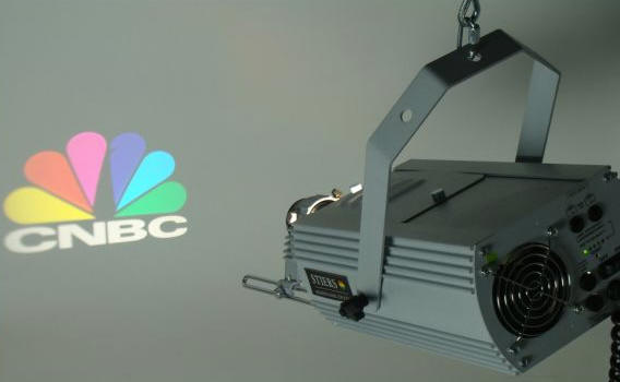LED Gobo Projektor 3000 - Werbung Bodenprojektion
