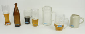 Bierkrug Bierflasche Bierglser Theatereffektglas